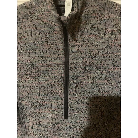 LULULEMON Womens Size: 8 Run Swiftly Long Sleeve 1/2 Zip Top - Picture 3 of 8